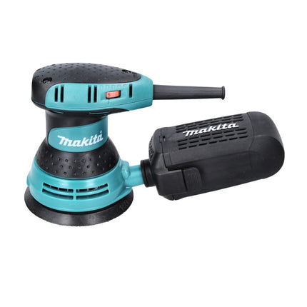 Makita BO 5031 Random orbital sander 300 Watt 125 mm + 50x sandpaper K320 + Makpac