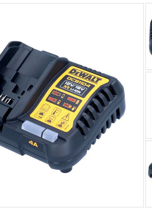 Caricabatterie rapido DeWalt DCB 1104 10,8 - 18 V 4,0 A per batterie XR Li-Ion