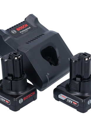 Bosch GST 12V-70 Professional Akku Stichsäge 12 V 70 mm + 2x Akku 6,0 Ah + Ladegerät