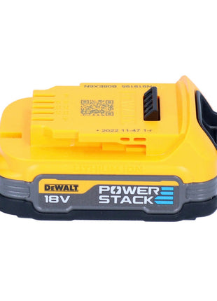 DeWalt DCB 1104 E1 kit de inicio de batería 12 V / 18 V 1x batería Powerstack 1,7 Ah + cargador DCB 1104