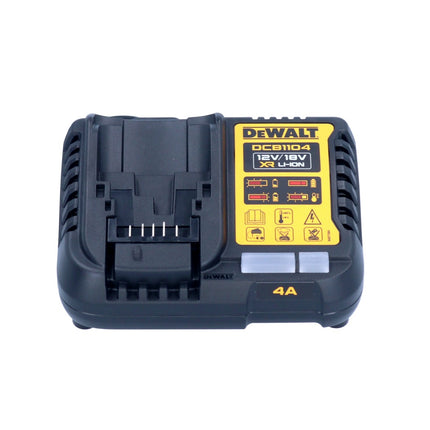 DeWalt DCB 1104 H2 Juego de batería de arranque 12 V / 18 V 2x batería Powerstack 5,0 Ah + cargador DCB 1104