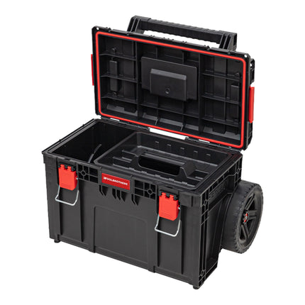 Toolbrothers RHINO XL Cart Plus ECO - Mobiler Werkzeugkoffer 37 l IP66 mit Doppelteleskopgriff
