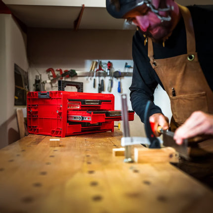 Toolbrothers RHINO L Drawer 3 ULTRA Organize+ con tre cassetti + scatole IP54