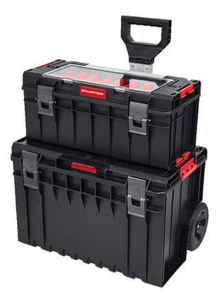 Toolbrothers RHINO Maletín de herramientas ECO Long Edition Handling+ organizador modular 545 x 270 x 246 mm 22 l apilable IP54