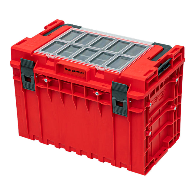 Toolbrothers RHINO XXL tool case ULTRA Handling+ height XL 52 l IP66 with removable dividers + boxes