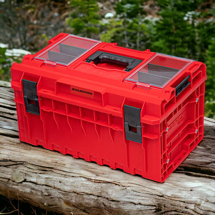 Toolbrothers RHINO XXL maletín de herramientas ULTRA Comfort+ altura L 38 l IP66 con separadores extraíbles