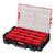 Toolbrothers RHINO XXL Organiser ECO Height XL Boxes+ 582 x 387 x 131 mm 13,5 l IP66 z 4 wkładkami i 12 przegrodami