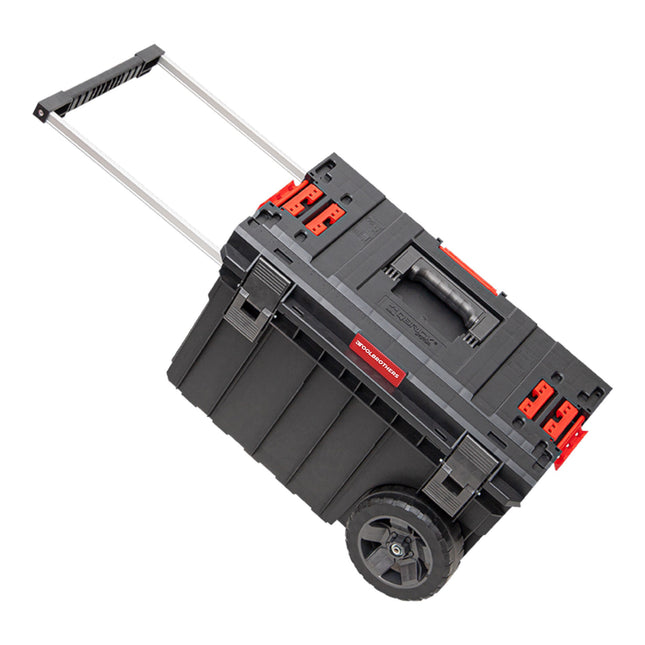 Toolbrothers RHINO XXL Carro ECO Vario+ 44 l IP66 con ruedas sobre eje metálico y doble asa telescópica