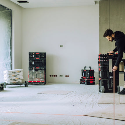 Toolbrothers RHINO L tool case ECO Organize+ + 5x L Organizer ECO Mini 19 l IP54