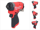 Milwaukee M12 FID2-0 llave de impacto inalámbrica 12 V 170 Nm 1/4