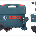 Bosch GSR 18V-55 Professional Akku Bohrschrauber 18 V 55 Nm Brushless + 1x Akku 2,0 Ah + Ladegerät + L-Case