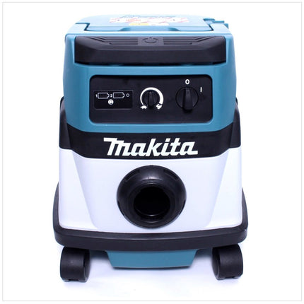 Makita DVC 860 LZ 2x 18 V / 1050 W Nass- und Trocken Staubsauger Akku oder Kabelgebunden - Toolbrothers