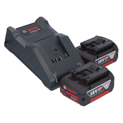 Bosch GSR 18V-55 Trapano avvitatore professionale a batteria 18 V 55 Nm brushless + 2x batteria ricaricabile 4,0 Ah + caricabatterie + valigetta a L