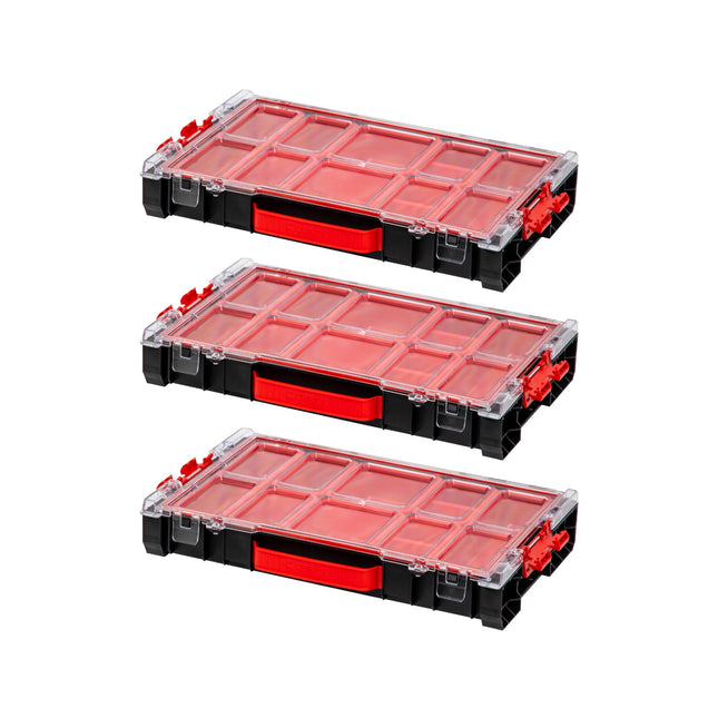 Qbrick System 3x PRO 100 Organizer 452 x 296 x 79 mm 5 l empilable IP54