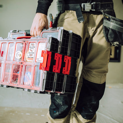 Qbrick System 3x PRO 200 Organizer 452 x 358 x 79 mm 6 l apilable IP54