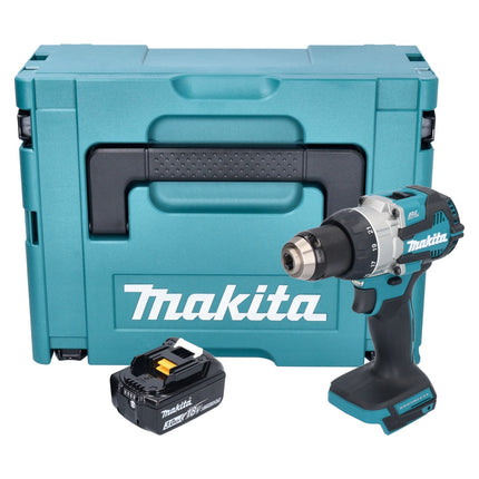 Trapano avvitatore a batteria Makita DDF 489 F1J 18 V 73 Nm brushless + 1x batteria ricaricabile 3,0 Ah + Makpac - senza caricabatterie