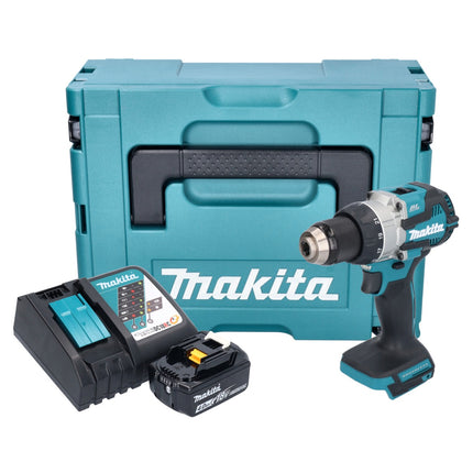 Makita DDF 489 RM1J cordless drill driver 18 V 73 Nm brushless + 1x rechargeable battery 4.0 Ah + charger + Makpac
