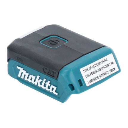 Makita DEBML 103 rechargeable LED torch 12 V max. 100 lm solo - without battery, without charger