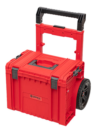 Qbrick System PRO Cart 2.0 Plus RED ULTRA HD stackable 490 x 415 x 660 mm 29 l IP54 removable double telescopic handle