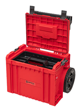 Qbrick System PRO Cart 2.0 Plus RED ULTRA HD impilabile 490 x 415 x 660 mm 29 l IP54 doppio manico telescopico estraibile