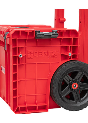 Qbrick System PRO Cart 2.0 Plus RED ULTRA HD stackable 490 x 415 x 660 mm 29 l IP54 removable double telescopic handle