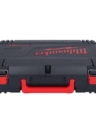 Valigetta portautensili Milwaukee HD-Box per trapano a percussione M12 FPD2 + avvitatore a percussione FID2 + accessori