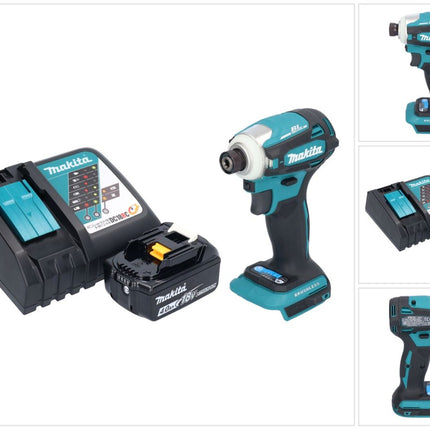 Makita DTD 172 RM1 Clé à choc sans fil 18 V 180 Nm 1/4'' Brushless + 1x batterie 4,0 Ah + chargeur
