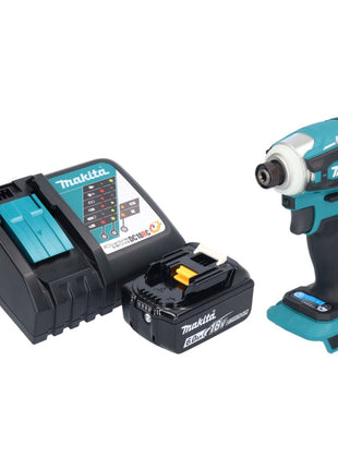 Avvitatore a impulsi a batteria Makita DTD 172 RG1 18 V 180 Nm 1/4" brushless + 1x batteria ricaricabile 6,0 Ah + caricabatterie