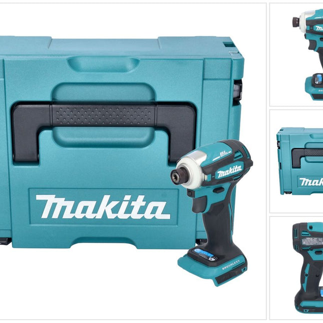 Makita DTD 172 ZJ Clé à choc sans fil 18 V 180 Nm 1/4'' Brushless + Makpac - sans batterie, sans chargeur