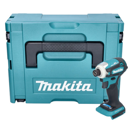Makita DTD 172 ZJ Akku Schlagschrauber 18 V 180 Nm 1/4" Brushless + Makpac - ohne Akku, ohne Ladegerät