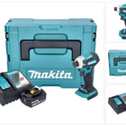 Makita DTD 172 RT1J Akku Schlagschrauber 18 V 180 Nm 1/4