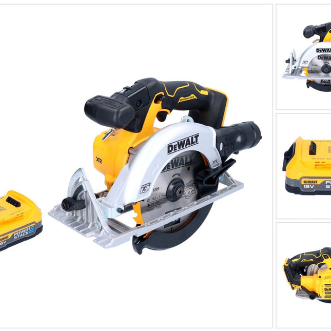 DeWalt DCS 565 N cordless circular saw 18 V 165 mm brushless + 1x Powerstack battery 1.7 Ah - without charger