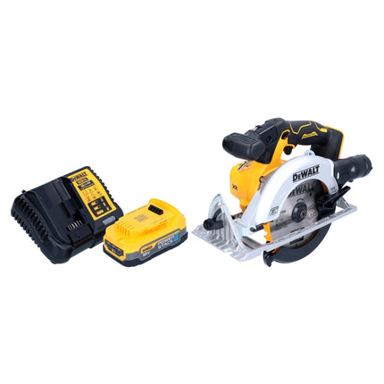 Sierra circular sin cable DeWalt DCS 565 E1 18 V 165 mm sin escobillas + 1x batería Powerstack 1,7 Ah + cargador