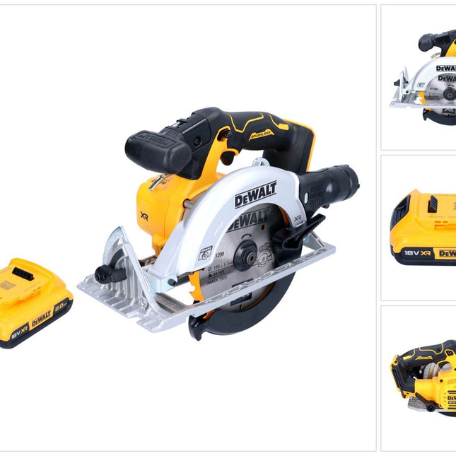 DeWalt DCS 565 N cordless circular saw 18 V 165 mm brushless + 1x rechargeable battery 2.0 Ah - without charger