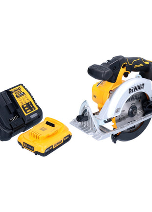 DeWalt DCS 565 D1 Akumulatorowa pilarka tarczowa 18 V 165 mm bezszczotkowa + 1x akumulator 2,0 Ah + ładowarka