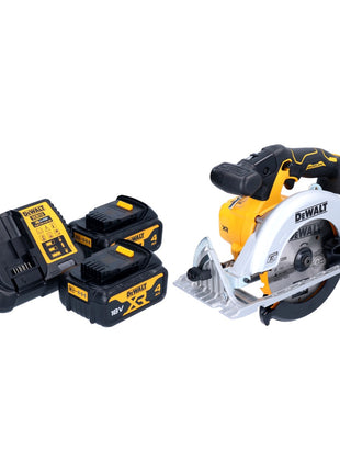 Sega circolare a batteria DeWalt DCS 565 M2 18 V 165 mm brushless + 2x batteria 4,0 Ah + caricabatterie