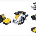 DeWalt DCS 565 P1 Akku Handkreissäge 18 V 165 mm Brushless + 1x Akku 5,0 Ah + Ladegerät