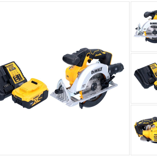 DeWalt DCS 565 P1 cordless circular saw 18 V 165 mm brushless + 1x rechargeable battery 5.0 Ah + charger