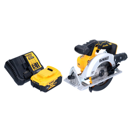 Sierra circular sin cable DeWalt DCS 565 P1 18 V 165 mm sin escobillas + 1x batería recargable 5,0 Ah + cargador