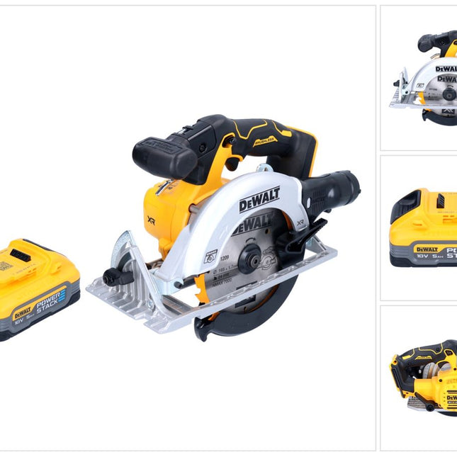 DeWalt DCS 565 N cordless circular saw 18 V 165 mm brushless + 1x Powerstack battery 5.0 Ah - without charger
