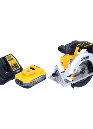 Sierra circular de batería DeWalt DCS 565 H1 18 V 165 mm sin escobillas + 1x batería Powerstack 5,0 Ah + cargador