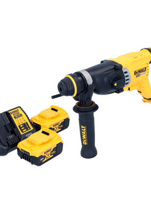 DeWalt DCH 263 P2 Akku Kombihammer 18 V 3 J SDS Plus Brushless + 2x Akku 5,0 Ah + Ladegerät