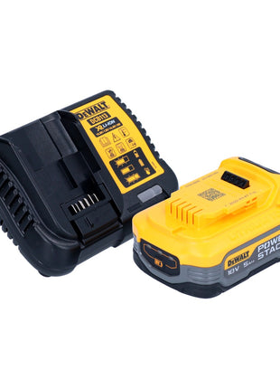 Martillo combinado a batería DeWalt DCH 263 H1 18 V 3 J SDS Plus Brushless + 1x batería Powerstack 5,0 Ah + cargador