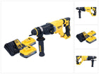 DeWalt DCH 263 H2 Akku Kombihammer 18 V 3 J SDS Plus Brushless + 2x Powerstack Akku 5,0 Ah + Ladegerät