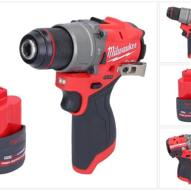 Milwaukee M12 FPD2-251 Akku Schlagbohrschrauber 12 V 45 Nm Brushless + 1x Akku 2,5 Ah - ohne Ladegerät