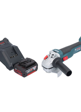 Bosch GWS 18V-10 Professional amoladora angular a batería 18 V 115 mm sin escobillas + 1x batería 4,0 Ah + cargador