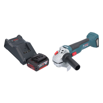 Bosch GWS 18V-10 Professional cordless angle grinder 18 V 115 mm brushless + 1x rechargeable battery 4.0 Ah + charger