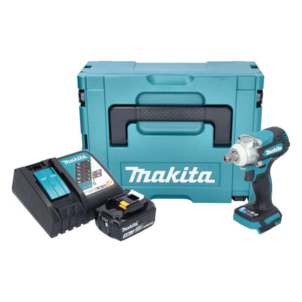 Avvitatore a impulsi a batteria Makita DTW 301 RF1J 18 V 330 Nm 1/2" brushless + 1x batteria ricaricabile 3,0 Ah + caricabatterie + Makpac