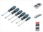 Makita E-10528 Screwdriver Set, 6 pcs. SL4 / SL5.5 / PH1 / PH2 / PZ1 / PZ2