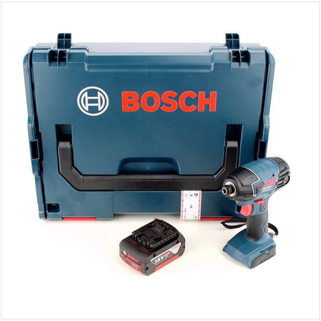 Bosch GDR 18 V-LI Akku Drehschlagschrauber 18V 160Nm 1/4" + 1x Akku 5,0Ah in L-Boxx - ohne Ladegerät - Toolbrothers